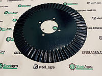 Диск хвилястий (турбодиск)   D=406 мм, 50хвиль.Грейт Плейнс (Bellota) I9 4 1990-16.R102., фото 2