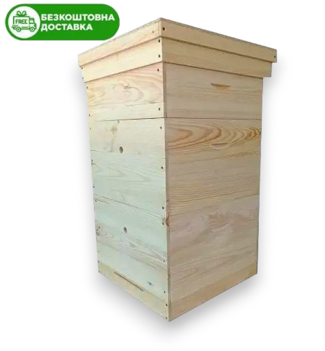 Вулик дадан10-ти рам. 2 корпуси + магазин