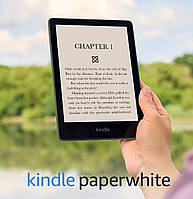 Электронная книга Amazon Kindle Paperwhite 16 GB Black, Kindle 16Gb дисплей 6,8 дюймов с подсветкой