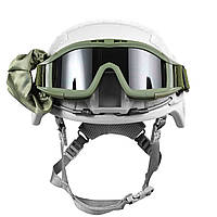 Тактичні окуляри захисна маска ML-847 Олива