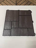 Модульні покриття для підлоги Cosmopolitan, рифлене, 30х30 см, сірий, уп.6 шт., фото 3