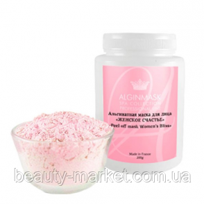 Альгінатна маска для обличчя Жіноче щастя Peel off Mask Women's Bliss, Alginmask