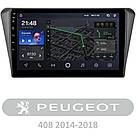 Штатна магнітола андроїд Peugeot 408 2014-18, Автомагнітола 2 дин 2/32, штатний головний пристрій пежо, фото 6