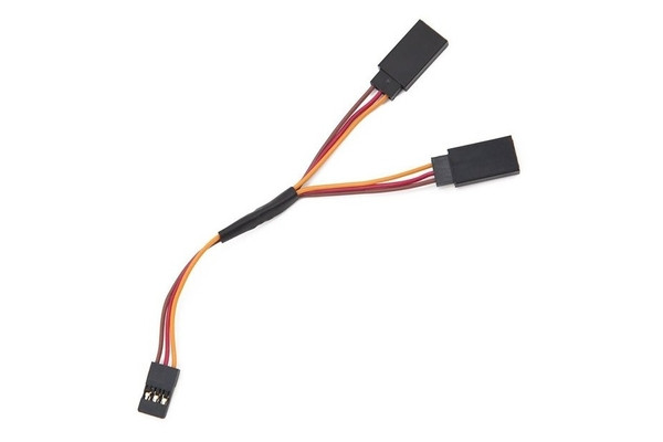 Розгалужувач Y для сервоприводу JR Female х2 - JR Male 26AWG AMASS довжиною 15 см - 1 шт.