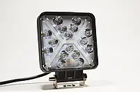 Світлодіодна LED-фара робоча 48 Вт, (3 Вт*16ламп) + Поворотник жовтий, фото 3