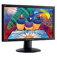 Монитор 22" FullHD 1920*1080 TN ViewSonic VA2213w VGA чёрный бу с кабелями