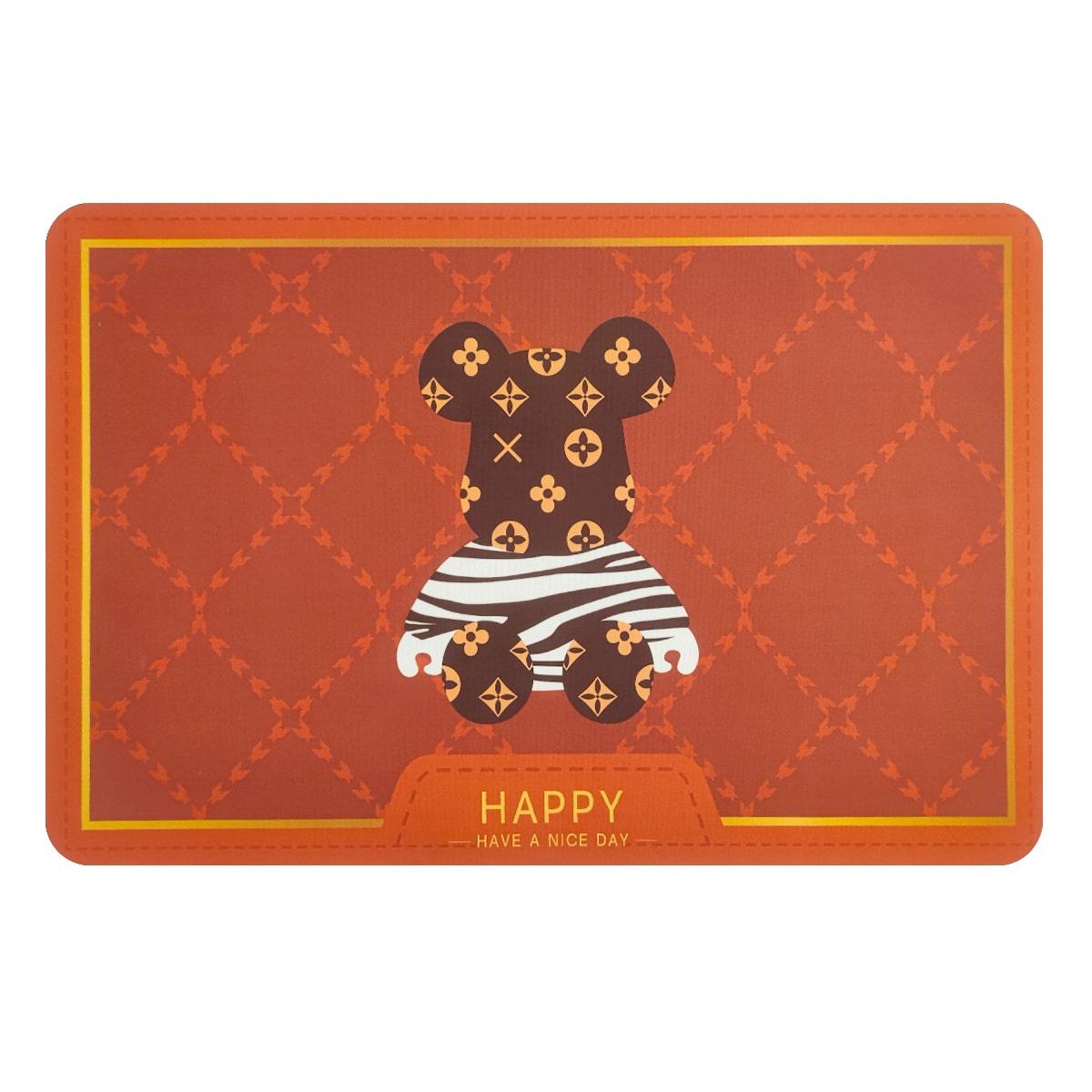 Вологопоглинальний килимок "Happy" 40*60CM*3MM (D) SW-00001565