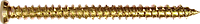 Винт по бетону TURBO 7.5/152 потайная головка, 11 цинк желтый, ТО3