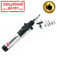 Паяльник газовый INTERTOOL GB-0006 (210-400 °С) Паяльник с насадками