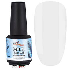 Камуфляжна база Nail Apex Milk 15 мл