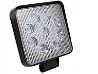 Світлодіодна робоча фара LED 27 Вт, (9 ламп по 3 Вт кожна) - узький луч, фото 3