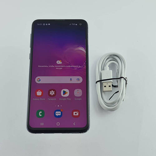 Купить Samsung Galaxy S10e 128 GB Black Б\В, цена 5488 ₴ — Prom.ua (ID ...