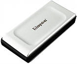 Накопичувач зовнішній SSD Portable USB 2.0ТB Kingston XS2000 Silver (SXS2000/2000G), фото 3