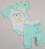 Комплект на виписку літо боді штани 56 розмір Супер