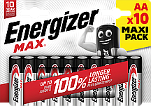 Батарейки Energizer Max AA (10шт.)