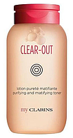 Матирующий тоник для лица Clarins My Clarins Clear-Out Purifying And Matifying Toner 200ml