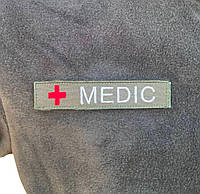 Нашивка "MEDIC" олива