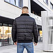 Пуховики чоловічі зимові великого розміру 48-66 чорний, фото 2