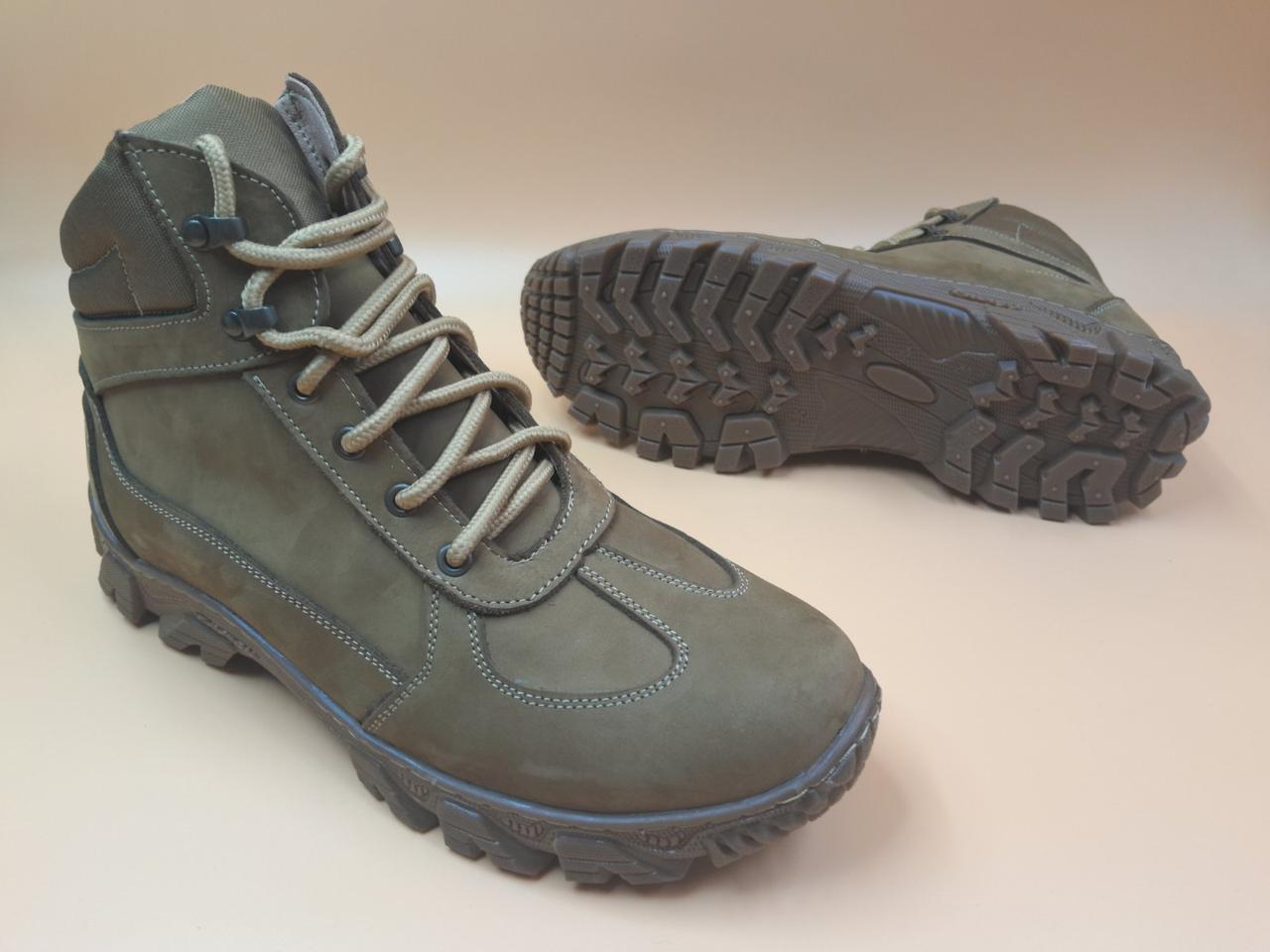 Зимові бежеві черевики М41, фото 1
