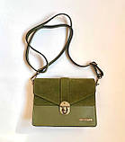 Італійська шкіряна жіноча сумочка, фото 2