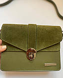 Італійська шкіряна жіноча сумочка, фото 3