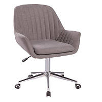 Офисный поворотный стул Special4You Bliss grey E3308 ткань серая