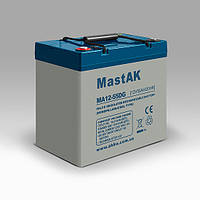 Акумулятор МА12-55DG MastAK 12V55Ah