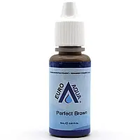 Пигмент для бровей PERFECT BROWN 15ml ВІДПОВІДАЄ ЄС REACH