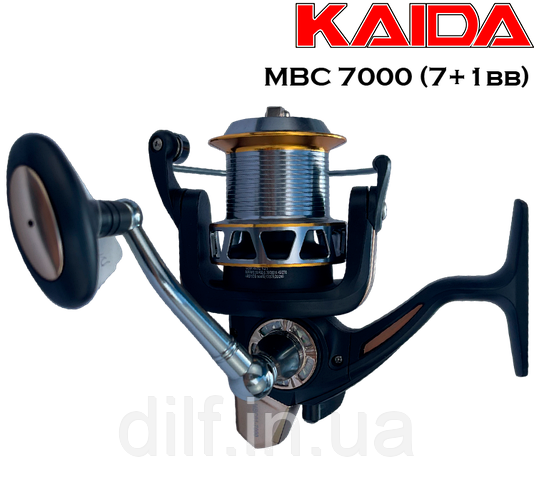 Купить Катушка карповая Kaida MBC 01-7000 (7+1bb), цена 1793 ₴ — Prom ...