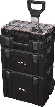 Комплект системних ящиків на колесах 4 шт YATO YT-09174 - фото 1 - id-p1936344289