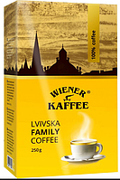 Кофе молотый Віденська кава LVIVSKA FAMILY COFFEE 250 г 100% арабика 4820000373555