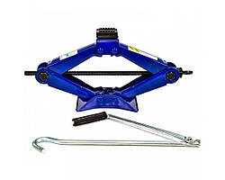 Автомобільний домкрат 1,5 т. 110-360 мм механічний ромбовий з гумовою подушкою Lavita (LA 210115)