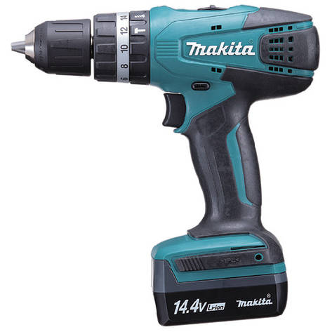 Акумуляторний шуруповерт Makita HP347DWE 2 акумулятора+зарядний пристрій, фото 1