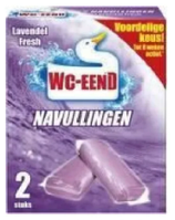 Таблетки для унітазу Wc-eend lavendel 2х40 г. 8711106021241