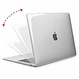 Захисний прозорий чохол на MacBook Air 15.3" A2941 глянсова прозора пластикова накладка на Макбук Еїр, фото 3