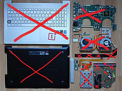 РОЗБИРАННЯ ASUS N550j (usb WiFi модуль Шлейф USB Камера Плата кнопки DVD)