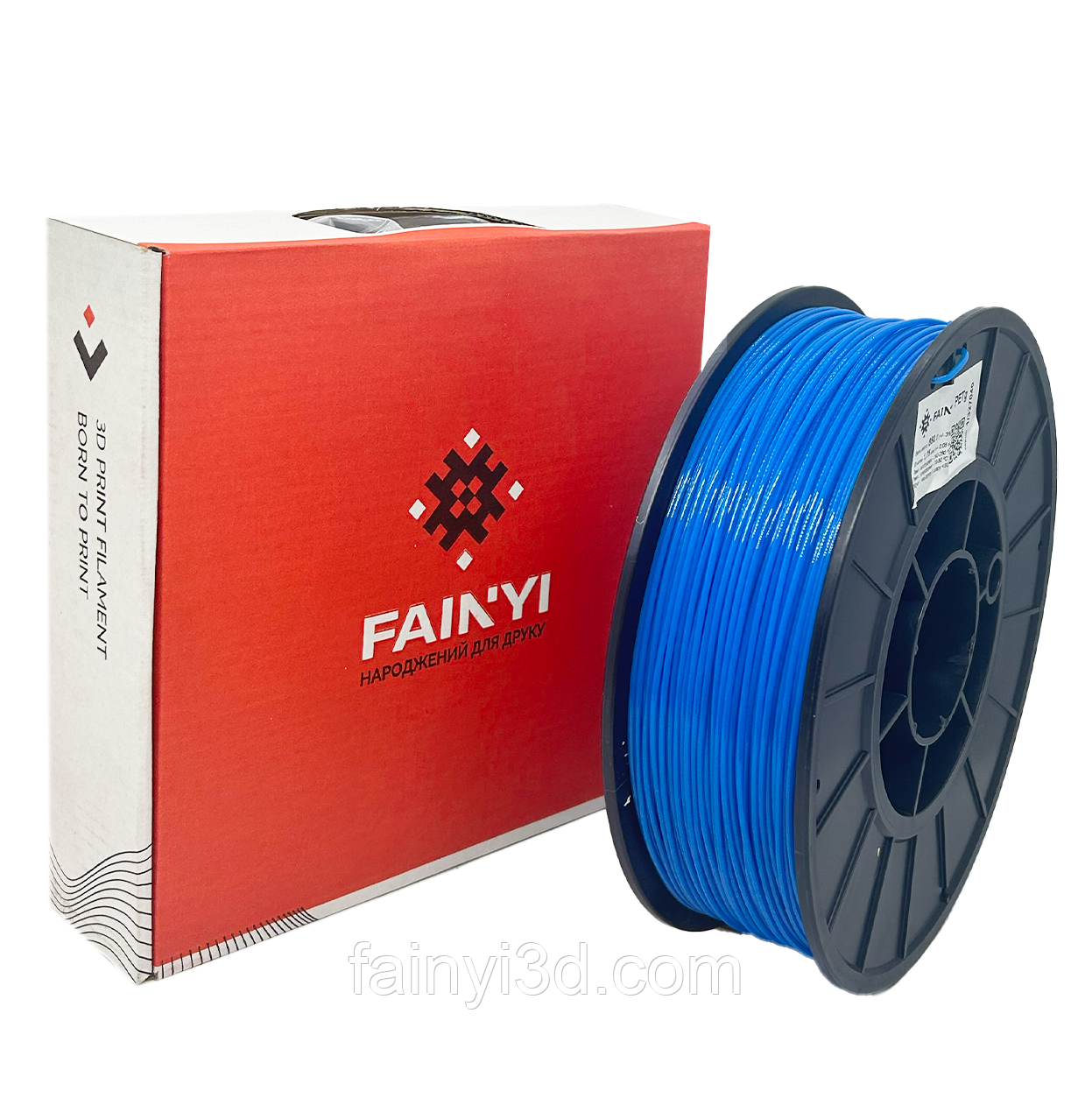 ФАЙНИЙ PETG (CoPET) пластик для 3D принтера 0.850 кг / 245 м / 1.75 мм Блакитний, фото 1