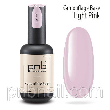 UV/LED Camouflage Base PNB, Light Pink ( 8мл/17мл/30мл ), фото 1