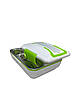 Ланч-бокс із підігрівом їжі від мережі 220 V 820 мл The Electric Lunch Box Зелений, фото 6