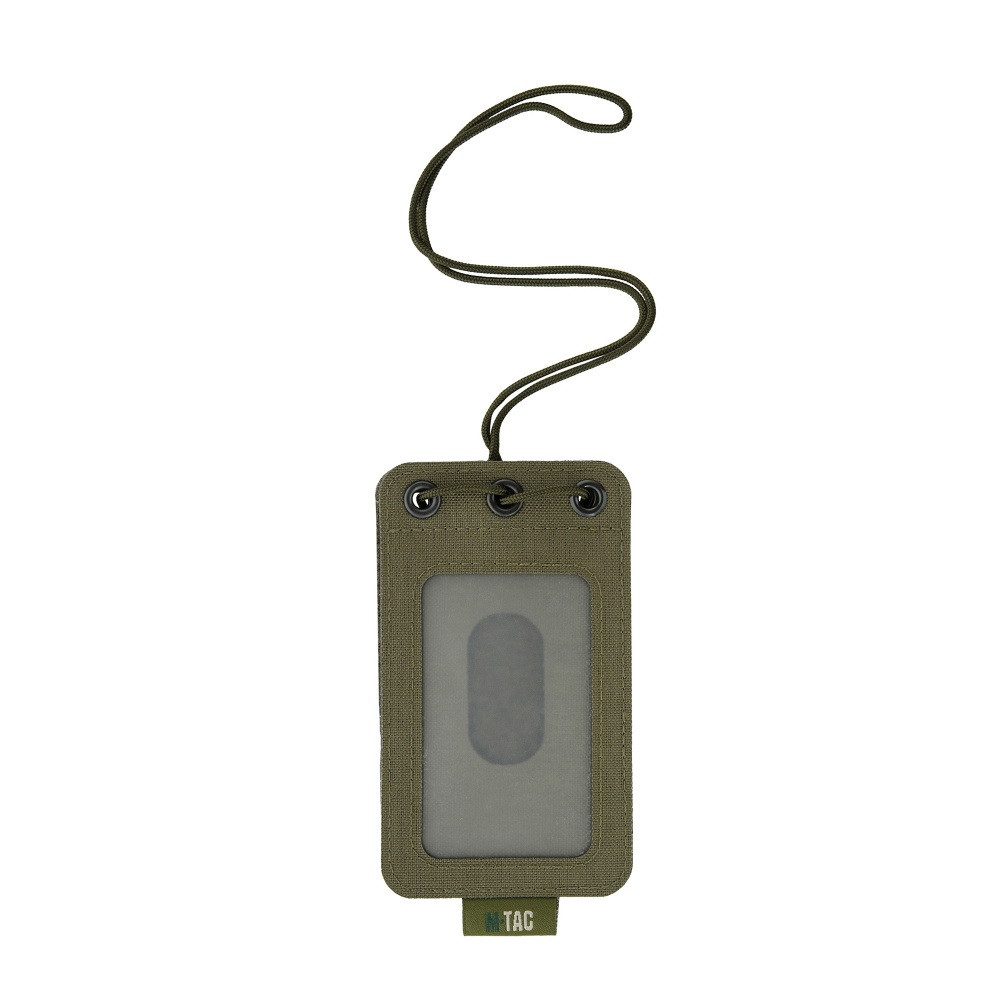 Чохол для документів і бейджа з прозорою панеллю M-Tac Ranger Green 10131023