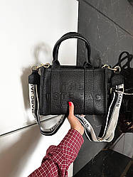 Жіноча сумка Марк Джейкобс чорна Marc Jacobs Black Tote Bag Small