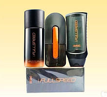 Набір для чоловіків Фул Спід 3 в 1 - Full Speed  (Туалетна вода, гель для душу, спрей для тіла)