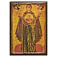 Икона "Пресвятая Богородица Великая Панагия (Оранта)" на дереве 30х20 см