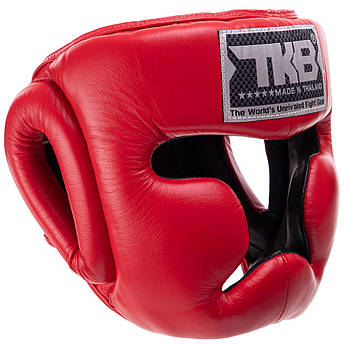 Шолом боксерський в мексиканському стилі шкіряний TOP KING Extra Coverage TKHGEC-LV S-XL кольори в асортименті S