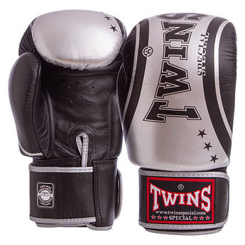 Боксерські рукавиці шкіряні TWINS FBGVL3-TW4 10-16унцій кольори в асортименті 10 унції