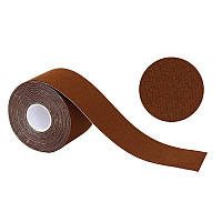 Кінезіо Тейп Ezapp 5см х 5м, коричневий