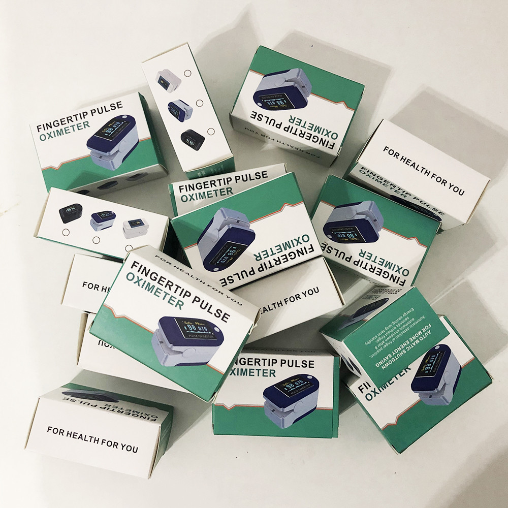 Пульсоксиметр Fingertip pulse oximeter. EU-661 Колір синій