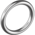 Кольцо d=20 мм цинк белый