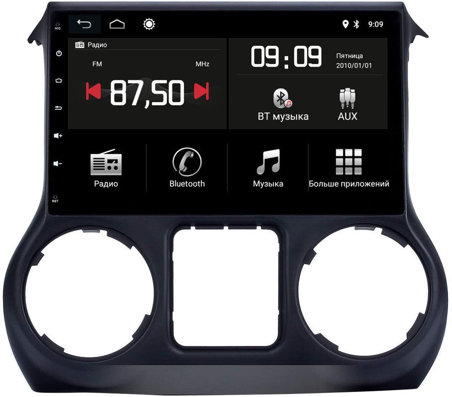 Штатна магнітола Torssen Jeep Wrangler 15-17 MQG10232 4G