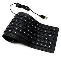 Гнучка силіконова клавіатура Flexible SW-480 Keyboard X3